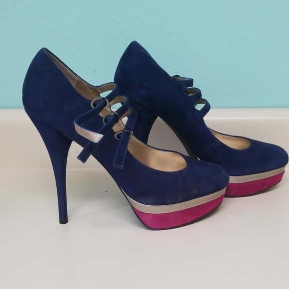 Platinum BP Platform Pump Mary-Jane Style - Picture 4 of 5